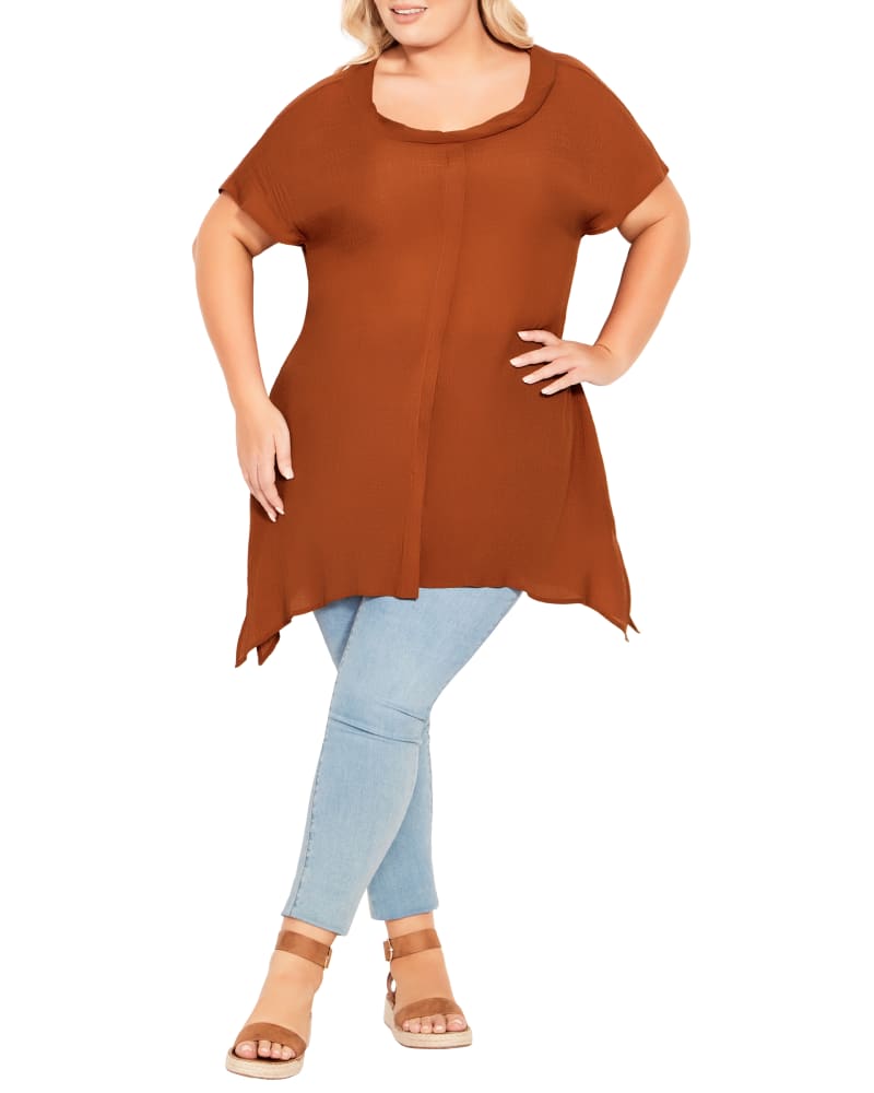 Plus size model wearing  by avenue | Dia&Co | dia_product_style_image_id:202771